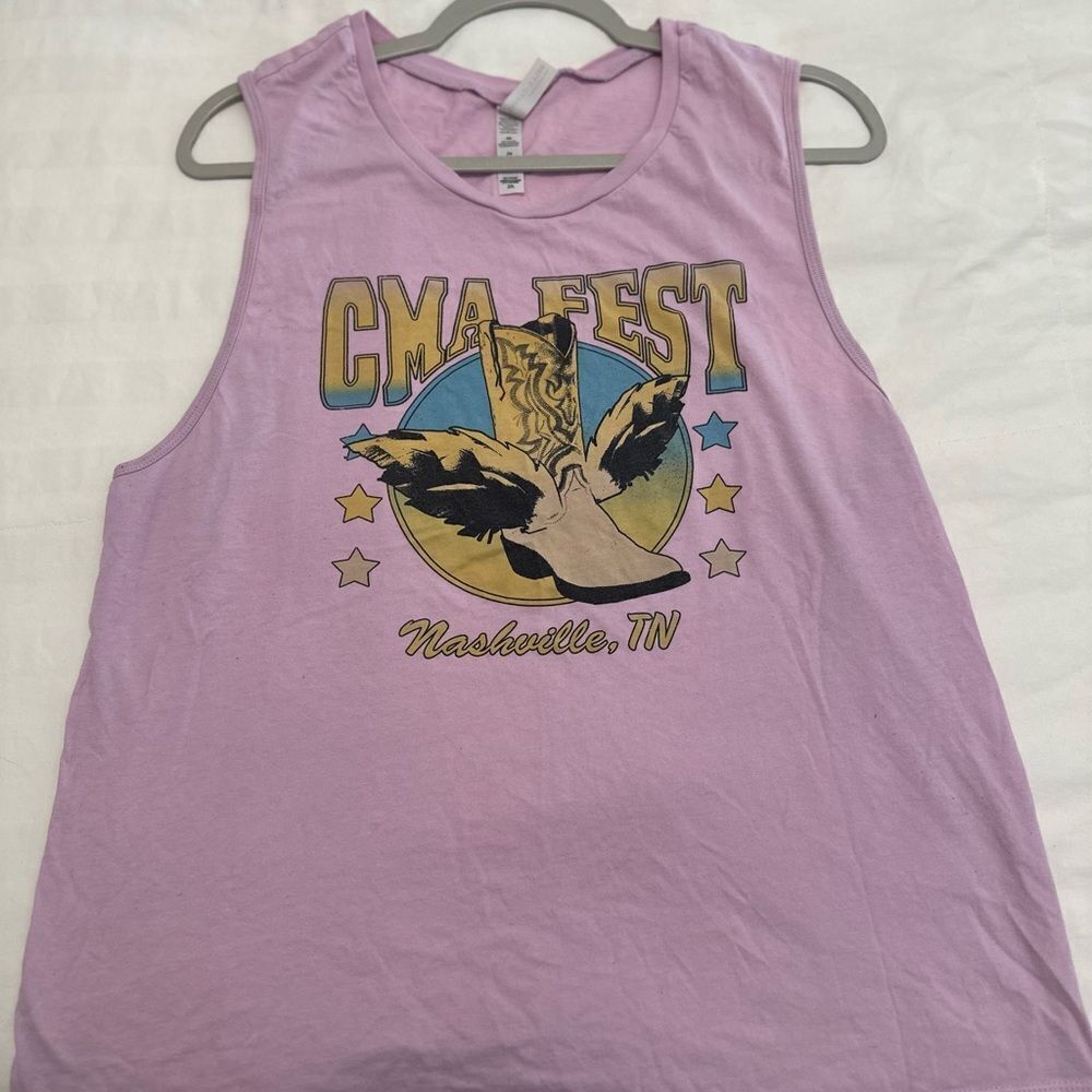 CMA FEST Sleveless Top Nashville Tennessee Size Xl